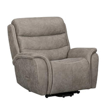 Folu Power Lift Recliner Chair with Heat and Massage, Gray Polyester Blend