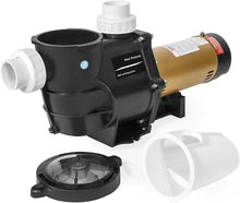 2HP in-Ground Swimming Pool Pump Variable Speed 2" Inlet 230V High Flo W/Slip-On Fitting Thermal Safety Feature