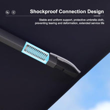 OROTLECT 9' X 12' Rectangle Cantilever Patio Umbrella Gray Pole Outdoor Umbrella With UV Protection,Navy