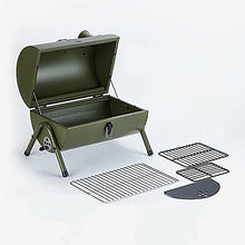 NRFJFOP Portable Outdoor BBQ Grill Patio Camping Picnic Barbecue Stove Suitable for 3-5