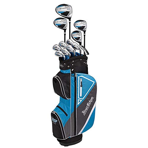 Tour Edge Bazooka 370 Complete Set-RH-Senior-Graphite Black/Blue