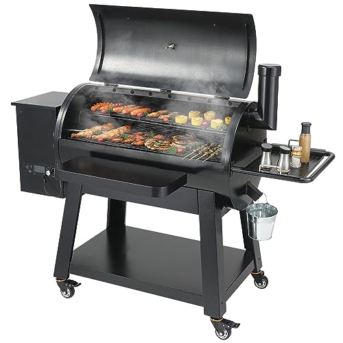 DOUKI Heavy Duty Charcoal Grill BBQ with Cart