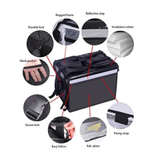 TEDILUVI 48L Extra Large Thermal Food Bag Cooler Square Refrigerator Box Fresh Delivery Backpack Insulated Cool for Meal