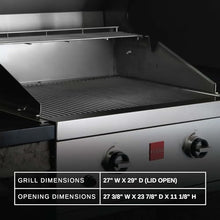 Fuego F27S-B-NG F27S-B 304SS Built-in Gas Grill, Stainless Steel