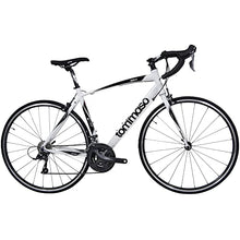 Tommaso Imola - Sport Bike Performance Aluminum Road Bike, Shimano Claris 24 Speeds Road Bicycle - White