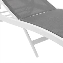 Outdoor Escape White Outdoor Patio Chaise Lounge Set of 4, Comfortable Sun Lounge Chairs, Durable Construction, Ideal for Garden, Poolside, Backyard