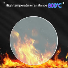VRFTGHYJU Round Tempered Glass Table Top - Clear Replacement for Dining, Coffee, and Patio Tables(88cm/34inch)