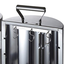 LOGOS Smoker, Forest Smoke Tower, Smoker, Cylindrical Type, 180° Opening/Closing Type, No Heat Source Required, Camping
