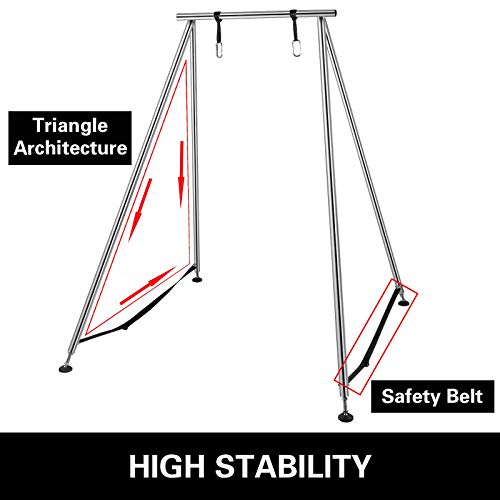 Happybuy Yoga Sling Inversion Swing Stand Green