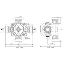 Automatic 48t/h Flow Water Filter Valve LCD Display Custom Mount Sand For Swimming Pools 220V