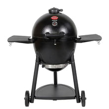 Char-Griller AKORN 20-Inch Kamado Charcoal Grill and Smoker, Triple-Wall Insulated Steel with Cast Iron Grates, Warming Rack and EasyDump Ash Pan, 445 Sq. In. Cooking Area, Black