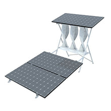 My SolarMill A 1 KW Wind & Solar Hybrid | Home or Commercial Renewable Power System Kit (white)