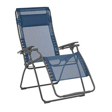Lafuma Futura XL Batyline Iso Zero Gravity Recliner Chair, Ocean Blue