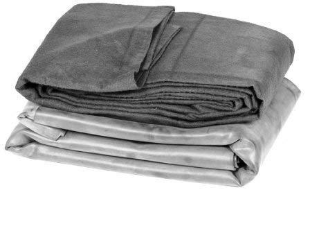 Custom Pro EPDM Pond Liner and Protective Underlayment 10x12 Foot Combo Kit - Over 400% More Puncture Resistant Than EPDM Alone - Easy to Install, Durable, Fish and Plant Safe