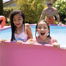8 Foot × 30 inch Round Metal Frame Above Ground Swimming Pool