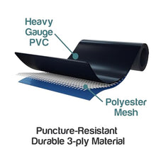 Lark 14 x 33 Graphite Pool with Pool Filter Balls - Rustproof Fiberglass, Snap-in Design, 530-Gallon Filtration Pump, Filterball Technology, Puncture-Resistant 3-Ply PVC