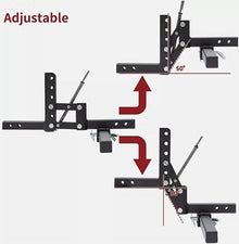 Implements ATV/UTV 1-Point Lift System Lawn Tractor Accessories W/ 2" Receiver