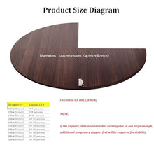 Labasuan Large Round Foldable Table Top, 47-87'' Diameter Wood Replace Space Saving,Catering Banquet Party Tables Replacement Top Only, for Indoor Outdoor Patio Table(200cm/79in)