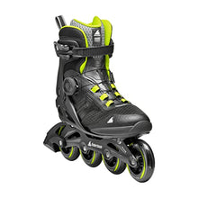 Rollerblade Macroblade 84 BOA Adult Fitness Inline Skates Black/Lime