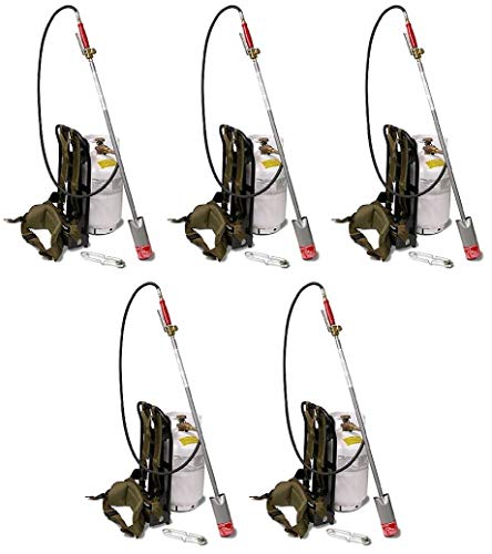 Red Dragon BP 2512 SVC 400,000 BTU Weed Dragon Backpack Propane Vapor Torch Kit with Squeeze Valve (Fіvе Расk)