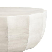 MgO Cement Coffee Table,Tea Cocktail Center Table for Indoor & Outdoor