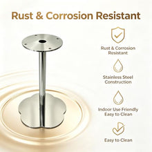 GZHERVICES Metal Coffee Table Base Only,Round End Table Legs