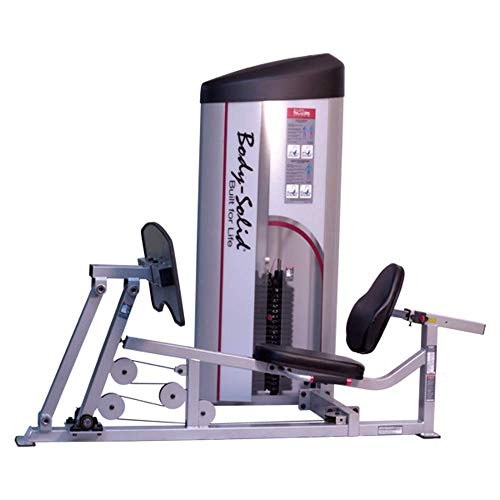 Body-Solid S2LPC-2 Pro Clubline Series II Leg Press and Calf Raise Machine Gray
