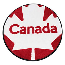 Team Tables Canada Hockey Table Black Table Top with Canada Puck Mat