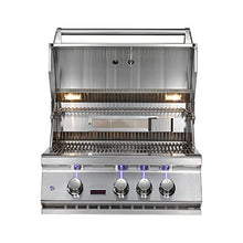 Whistler 28-inch Built-in 3-Burner Propane Gas Grill with Rear Infrared Burner & Grill Lights