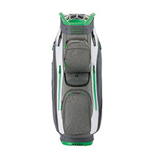 TaylorMade 2022 Supreme Cart Bag Gunmetal White/Green