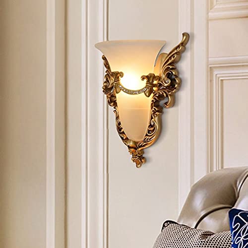 AMAZWI Light Indoor Bedroom Wall Lamp Fixture Nordic Wall Lamps Aisle Lights Corridor Lamp Bedside Reading Light Wall Lamp for Living Room Bedside Decor Wall Lamp