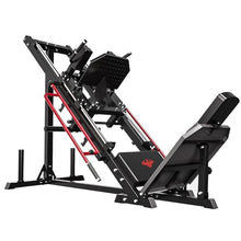 Mappding Leg Press Machine Hack Squat Equipment Red