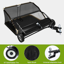 AUTOSAVER88 48" Tow Behind Lawn Sweeper 25 cu. ft Capacity