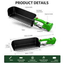 piudoiliy Handheld Tea Leaf Harvester,Electric Mowing Machine, with 24V Backpack Battery, Outdoor Hedge Cutter,for Tea Gardens and Small Farms