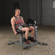 Body-Solid Adjustable Leg Extension and Curl Machine Silver