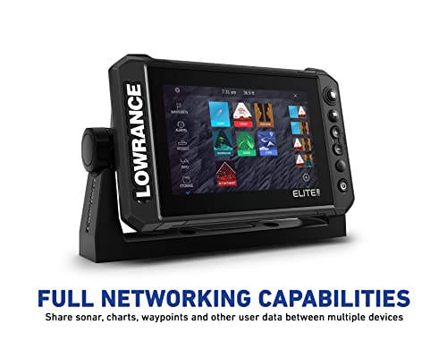 Lowrance Elite FS 9 Fish Finder with Active Imaging 3-in-1 Transducer Renewed