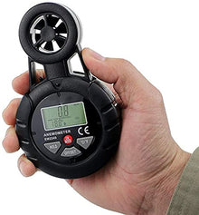 FRAHS Digital Anemometer, Handheld Wind Speed Meter, LCD Backlight Wind Speed Meter for Measuring Wind Speed