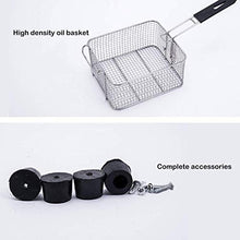 Dntum Fryer, Commercial Gas Fryer, 20L Top Basket Stainless Steel Fryer Restaurant Home Fries Chip with Seasoning Trough