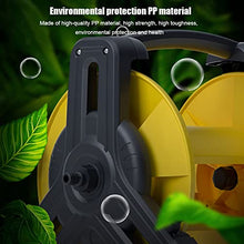 VIXARKO Portable Garden Hose Reel with Hose Nozzle and 15/20/25/30/40M Hose, Standing Or Wall Mounted Water Hose Reel Mobile Cart for Garden Watering and Car Washing