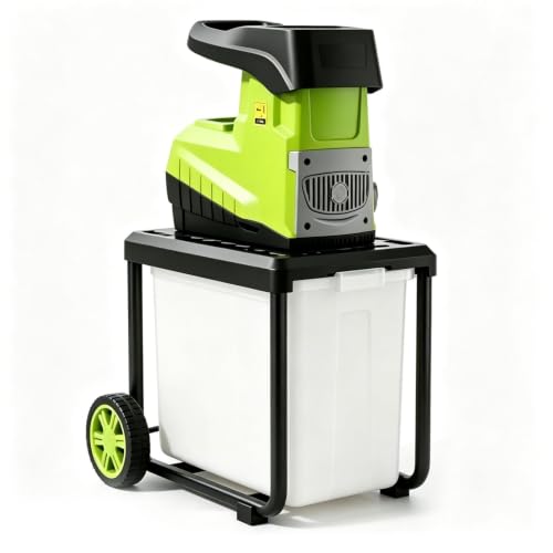 PRECISTECH 2800W Garden Crusher Electric Wood Chipper Shredder Unit