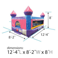 TentandTable Inflatable Bounce House Commercial Grade 12' x 8' x 8' Classic Pink