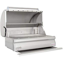 Blaze Grills 33" Built-In Charcoal Grill Silver