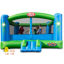 Blast Zone Big Ol Bouncer 15x12 Inflatable Bounce House with Blower Green/Blue