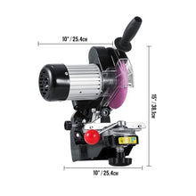 MXJCKSOQ Saw Chain Grinder 3000RPM Electric Aluminum Bench Chainsaw Sharpener Portable Adjustable Angle Tool Polisher for Beginners DIY