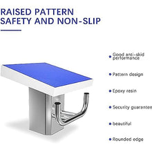 Acivirdde Pool Diving Platform, Diving Board with Stainless Steel Base, Non-Slip Surface, Adjustable Incline, Competition Diving Equipment.