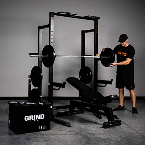 GRIND FITNESS Chaos 4000 Power Rack (Chaos4000) Black