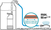 Gardena Pompa per Cisterna 4700/2 INOX Automatic: Pompa Sommersa a Pressione con Filtro Integrato, Portata 4700 L/H, Valvola di Regolazione per L’Impostazione Della Quantità D’Acqua (1766-20)