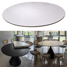 Blazea Banquet Round Folding Table for Dining, 48 54 60 72 Inch White Table Top Only, Solid Wood Table Top, Commercial Circle Foldable Table No Legs(150 cm (59 inch))