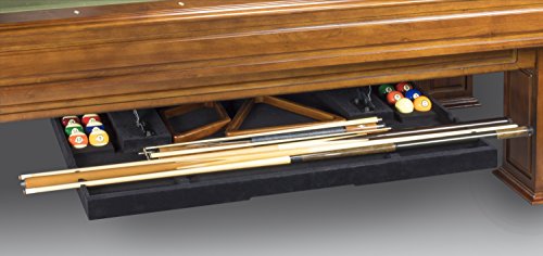 Legacy Billiards Hidden Cue Rack for 7', 8' and 9' Pool Tables Black