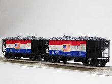 M.T.H. Electric Trains Lionel Cambria & Indiana Die-Cast Twin Hopper 2 Pack Multicolor